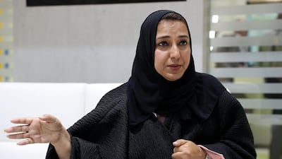 Dr Nawal Al Hosany, said new research had revealed a gulf between the number of male and female ambassadors. Pawan Singh / The National