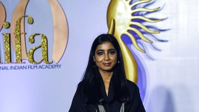 Bollywood singer Shilpa Rao arrives for the IIFA Rocks of the 20th International Indian Film Academy (IIFA) Awards at NSCI Dome in Mumbai on September 16, 2019