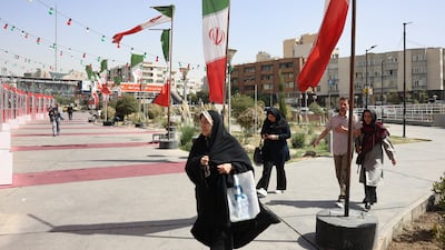 Iran is facing the return of UN sanctions that were lifted in 2015 in exchange for limits on Iranian nuclear activities. EPA