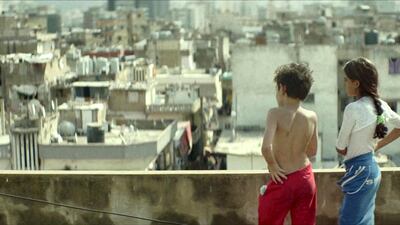 Nadine Labaki's 2018 drama 'Capernaum' tells the story of a 12-year-old boy living in the slums of Beirut. Courtesy Mooz Films