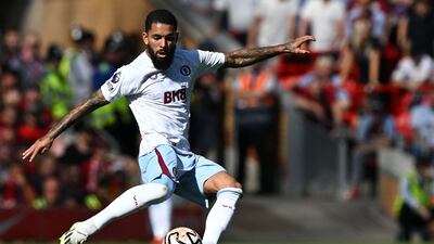 Douglas Luiz 6: Brazilian is so important to Villa but could not get grip of midfield battle in hugely disappointing team performance, especially considering it came on back of 4-0 and 3-1 Premier League wins. AFP