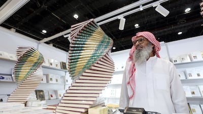 Thousands of books from around the world await discovery at Abu Dhabi International Book Fair. Chris Whiteoak / The National