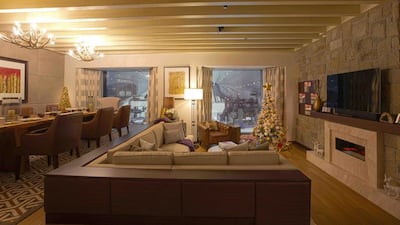 Spend your Christmas in a winter wonderland at the Aspen Chalet, Kempinski Hotel Mall of the Emirates. Courtesy Kempinski Hotel Mall of the Emirates
