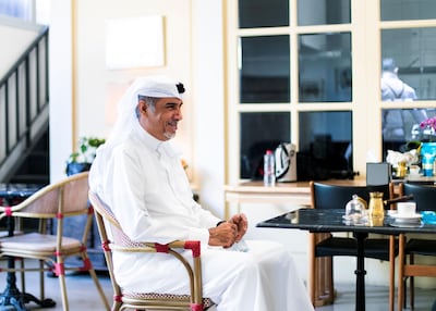 Nasser Lootah, founder of Fairouz Coffee & Roastery. Reem Mohammed / The National