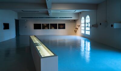 Installation view of Towards Time at Maraya Art Centre, Sharjah. Photo: Maraya Art Centre