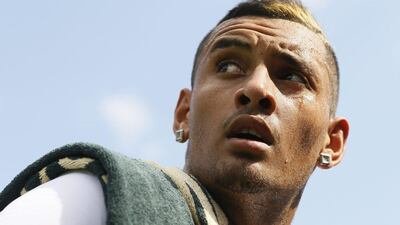 Nick Kyrgios reached the quarter-finals as a 19-year-old wild card at the 2014 Wimbledon championship. Kirsty Wigglesworth / AP / July 1, 2015