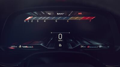 The display on the CT-5