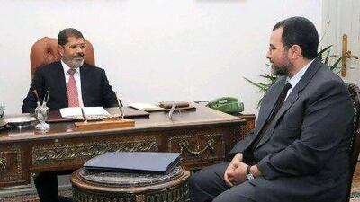 Egyptian president Mohammed Morsi has appointed former irrigation minister Hisham Kandil (right) as his new prime minister.