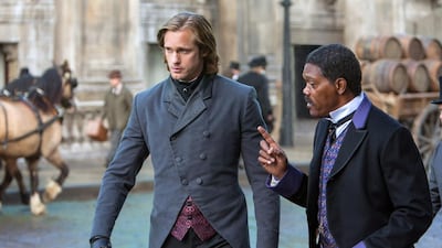 Alexander Skarsgård, left, and Samuel L Jackson in The Legend of Tarzan. AP Photo