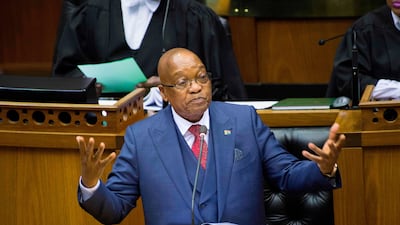 Peter Hain also demanded an investigation into global bank HSBC for its potential complicity in money laundering by the network linked to South Africa's President Jacob Zuma. RODGER BOSCH/AFP