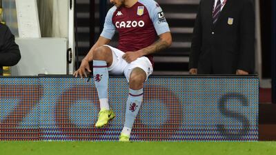 Tyrone Mings - 4. The England international looked like he was running through treacle when Zaha raced past him in the opening 60 seconds for the game’s first big chance. Booked for his part in some handbags with Zaha in the first half and sent off shortly after for clipping the same player as he looked to get away. Reuters