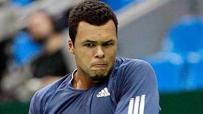 Jo-Wilfried Tsonga has to drop out due to injury during practice just before arriving in Abu Dhabi.