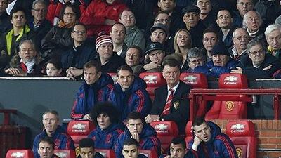 Louis van Gaal is perceived as a dictator in the Manchester United dressing room. Peter Powell / EPA