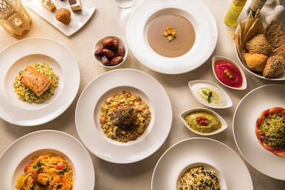 The iftar at Cafe Bateel.