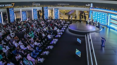 Abu Dhabi Finance Week. General images. Victor Besa / The National