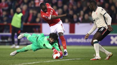 Keinan Davis – 6. The 24-year-old was busy and kept the defence occupied without causing Alisson too many problems. He was withdrawn for Surridge with 13 minutes to go. PA