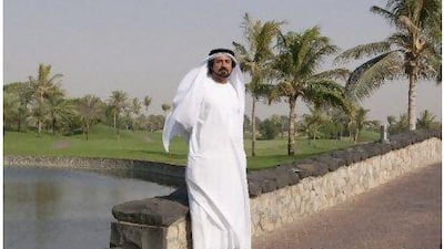 Mohamed Juma Buamaim, the Mena Tour chairman, at the Dubai Creek Golf Course ahead of the opening round of the Mena Tour.