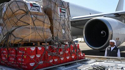 The aid included computers, stationery, school bags, more than 1,500 winter clothes and other essential materials. Wam