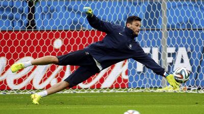 Hugo Lloris and France will take on Honduras in their first World Cup 2014 Group E match on Sunday in Porto Alegre, Brazil. Damir Sagolj / Reuters / June 14, 2014