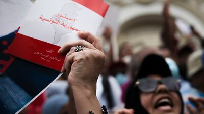 Tunisia’s constitution guarantees a right to a fair trial along with freedom of speech, but left the task of reforming the military justice code to the country’s politicians. Photo: AP
