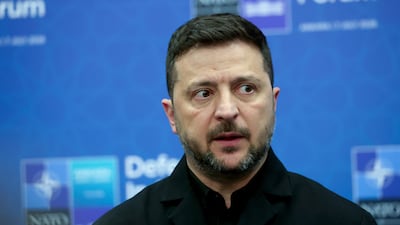 President Zelenskyy made the claims in a post on X listing 'long-range sanctions in response to Russia's strikes'. EPA