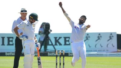 Jasprit Bumrah finished with 5-42 for India. Getty