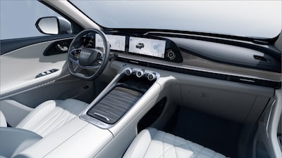 The RX has a luxurious and spacious interior that features leather seats, wood trim, and a panoramic sunroof.