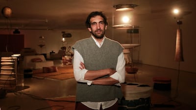 Tarek Atouli says his exhibition At-Tariq seeks to show that 'there is so much richness to gain out of hospitality, in opening your door'. Photo: TBA21
