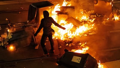 Emotions ran high after the 2-0 France win. AFP