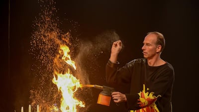 Visitors to the Abu Dhabi Science Festival can expect plenty of interesting demonstrations. Courtesy Abu Dhabi Science Festival
