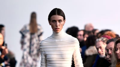 Maison Rabih Kayrouz's spring-summer 2019 couture collection. AFP