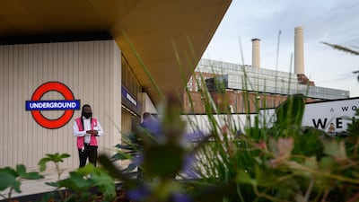 The historic power station at Battersea, south-west London, which closed in 1983, will reopen next summer as a home to shops, restaurants and the main UK office of Apple. Getty Images