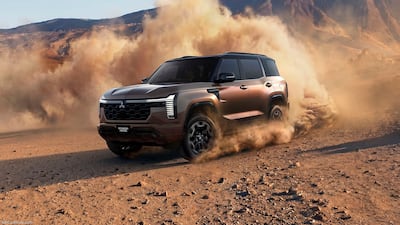 The Pajero is noted for its smooth handling of desert terrain. Photo: Mitsubishi