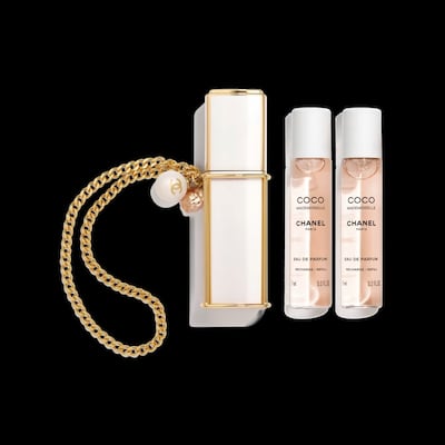 Coco Mademoiselle refillable purse spray. Photo: Chanel