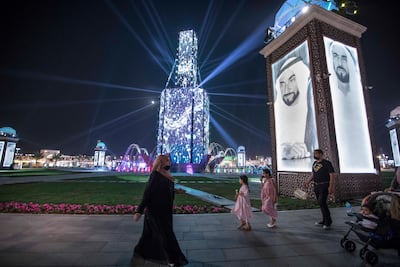 This year there are exhibitions at the festival highlighting the UAE’s accomplishments in the past 50 years. Ruel Pableo / The National