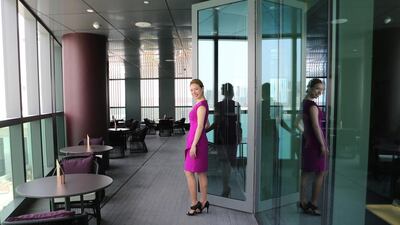 Zsa Zsa bar at the new Four Seasons hotel Abu Dhabi. Delores Johnson / The National