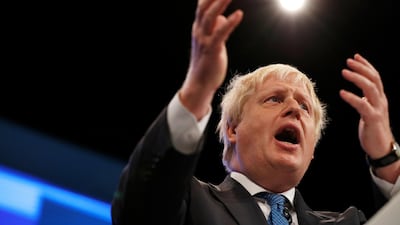 Britain's Foreign Secretary Boris Johnson claimed Sirte, where Muammar Gadaffi was killed, could be the next Dubai, once the bodies of dead people had been cleared away. Phil Noble/ Reuters