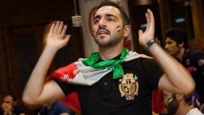 Iran’s goalless draw against Nigeria led to small celebrations in the streets.