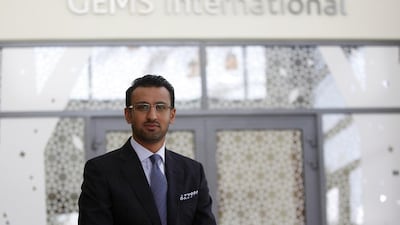 Dino Varkey, chief operating officer of Gems in the UAE. Satish Kumar / The National