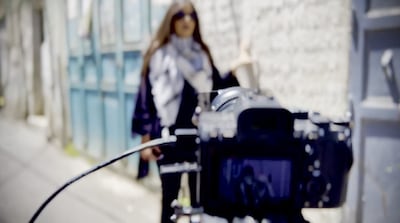 Yara Al Aseel is the singer in the short film and music video Where Are You, Humanity? Photo: The Culture Salon