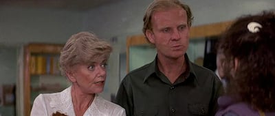 Paddi Edwards and Norman Merrill in Halloween III: Season of the Witch (1982) Photo: Debra Hill Productions