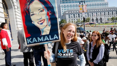 US Vice President Kamala Harris has all but clinched the nomination to lead the Democratic Party in this year's presidential election. EPA