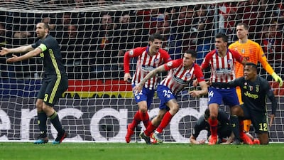 Atletico Madrid take a 2-0 advantage to Juventus for the second leg of the Uefa Champions League last-16 tie. Reuters