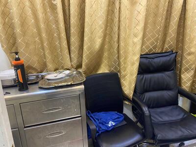 The Friends Ward prioritised treatment of Iranian fighters, say doctors who worked there. Nada Homsi / The National