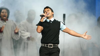 Luis Fonsi at the 2004 Billboard Latin Music Awards in Miami. Alberto Tamargo / Getty Images