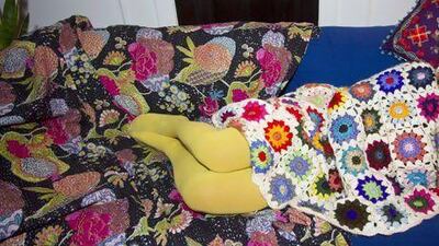 An image from the show Hung From the Moon by Farah Al Qasimi. Courtesy The Pavilion