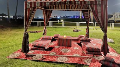 An open-sided tent from Hafla.