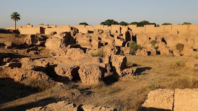 General view of the ancient city of Babylon near Hilla, Iraq. Reuters
