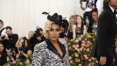 Actress Tiffany Haddish arrives at the 2019 Met Gala in New York on May 6. EPA