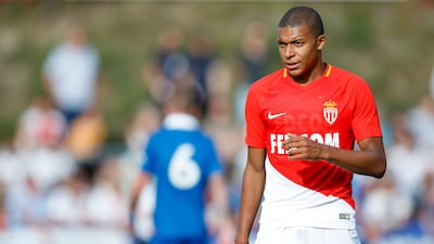 Kylian Mbappe had a hugely successful season with Monaco in 2016/17. Valentin Flauraud / EPA